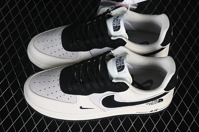 All categories Nk Air Force 1 Air Force series Nk Air Force 1 Low Air Force low top Nike Air Force 1'07 Low North Face joint classic black Air Force 1 low top casual sneakers DD1982-332